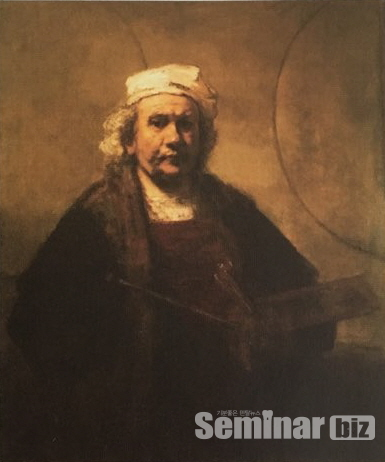 ▲ (그림 1) 자화상. 하르먼스 판 레인 렘브란트. 1661년