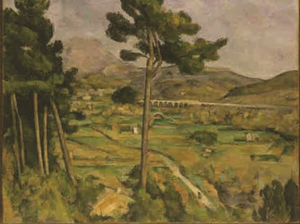 그림6. 고가교가 있는 풍경, 폴 세잔, 1885~1887년