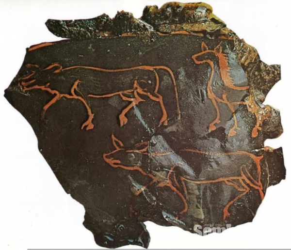 그림 2 : 우마도, 신라, 6세기 경, 경주 98호분 출토, 국립경주박물관소장