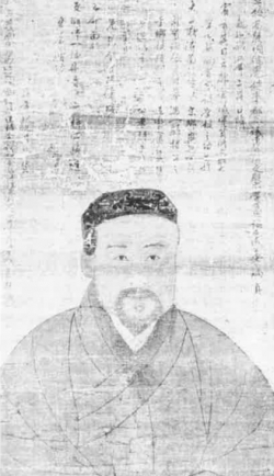 그림❷ 작자미상, 안향초상, 고려, 1318년