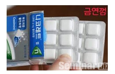 금연보조제 니코틴 껌