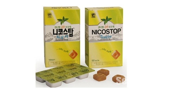 금연보조제 니코틴트로키(사탕)