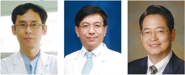 고승오 회장, 김선종 학술대회장, 박재현 교수