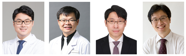 강의 순서대로 좌측부터 고광무 원장, 염문섭 원장, 최희수 원장, 박창진 원장