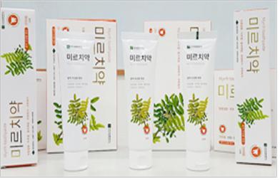 몰약 성분을 함유한 '미르치약'