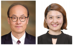 마득상 회장(좌), 김아현 원장(우)