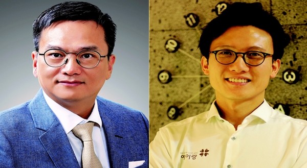 손명호 원장(좌), 주상환 원장(우)
