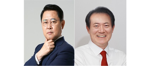 (좌부터) 결선에 진출한 장영준 후보, 박태근 후보