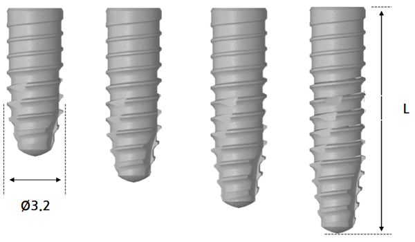 Length 8.5/10/11.5/13mm