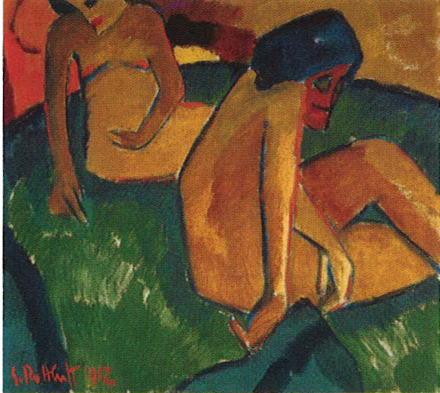 [두 여인 ], 1912, 캔버스에 유채, 76×84cm, 런던, 테이트 컬렉션