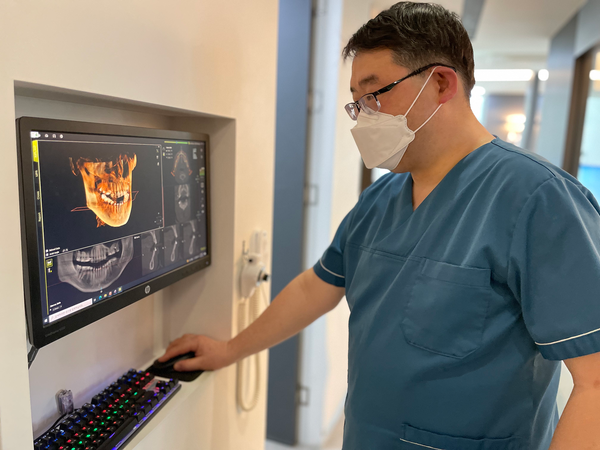 덴티움의 CTS는 피폭선량 저감 기능은 환자에게 안정감을 준다고 말한다. 