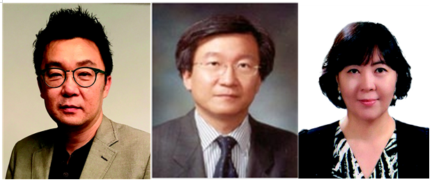 (좌부터) 김희진 교수, 김현덕 교수, 한상선 교수