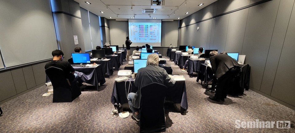 이번  디지털 연수회는 선착순 16명 한정으로 진행됐다. 