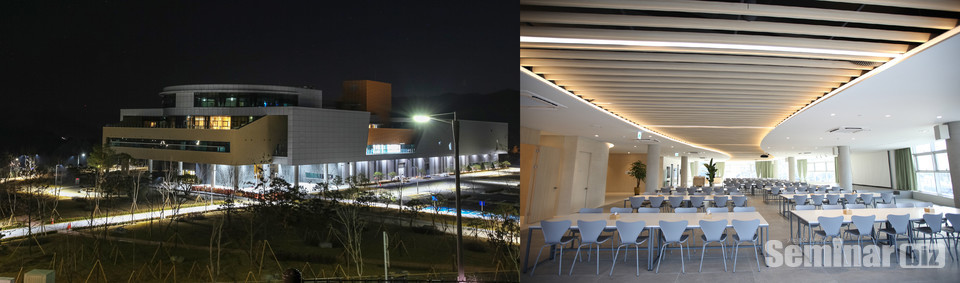 사옥 야경및 구내식당