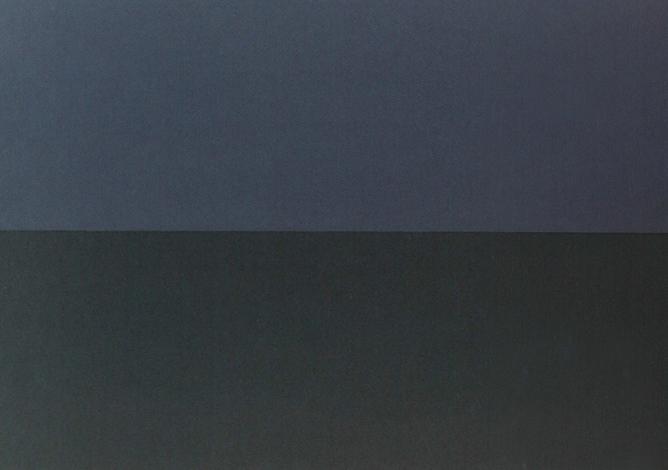 작은 숲의 무리 Ⅳ 1976. 두 개의 패널, 캔버스에 왁스와 유채, 183×274.5cm(x2), 뉴욕, 솔로몬 R 구겐하임 미술관