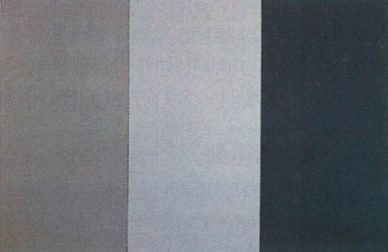 작은 숲의 무리 Ⅰ 1972. 캔버스에 왁스와 유채, 183×274.5cm, 뉴욕현대미술관