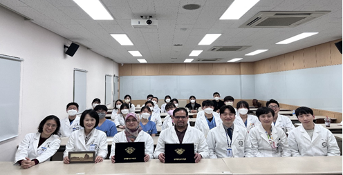 수면무호흡 교정 집중 연수 코스 수료식 단체 사진