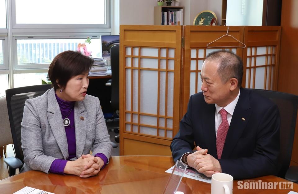전혜숙 의원 면담