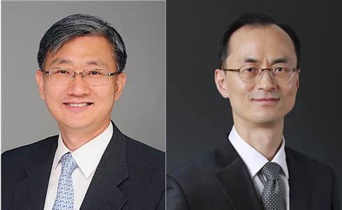 백승학 회장                                                          임성훈 편집이사