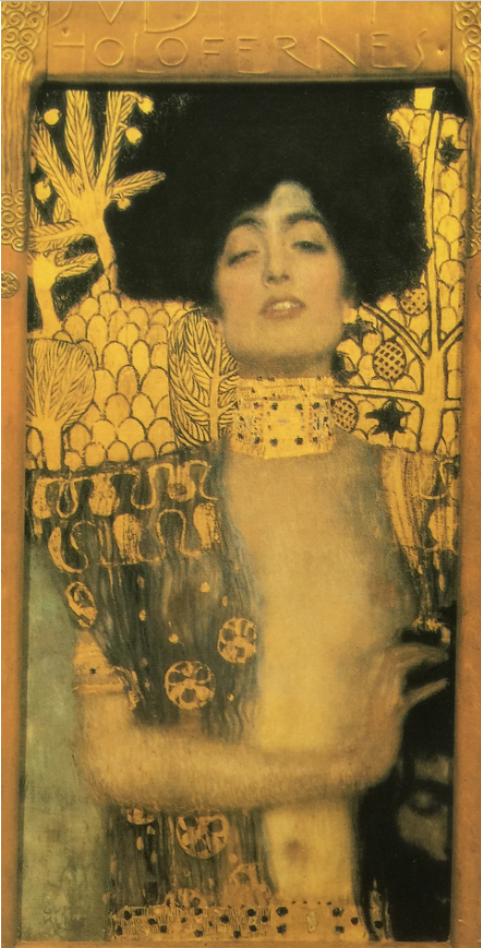 「유디트」 1901년, 캔버스에 유채, 153/133cm, 오스트리아 비엔나미술관