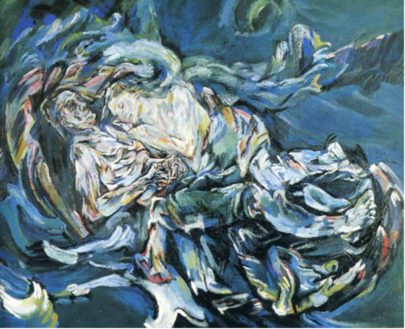 코코슈카 바람의 신부 1914년 스위스 바젤미술관