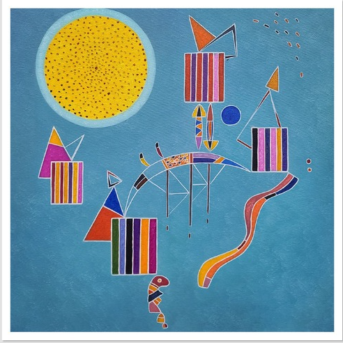 마음속의 축제  1942년, 유채 및 마분지에 템페라 49.2/49.6cm 조르주 퐁피두미술관