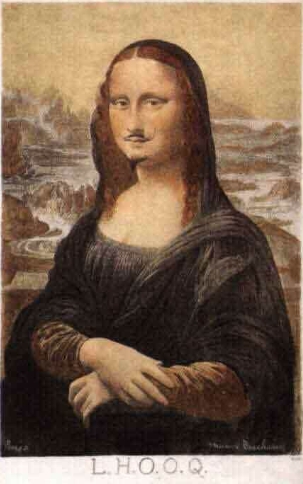 1L.H.O.O.Q 1919SUS , 20/12cm