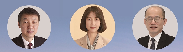 주대원 원장                                             조리라 교수                               박찬진 교수 