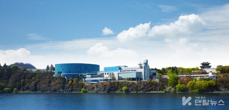 덴티스 창립 20주년 행사가 개최되는 대구인터불고호텔 전경
