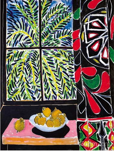 마티스 Interior with An Egyption Curtain (1948)